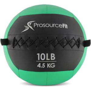imageProsourceFit Soft Medicine Balls Wall Balls and Full Body Dynamic ExercisesGreen 10 LB