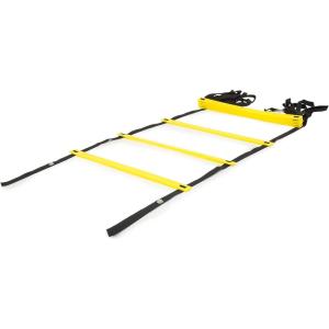 imageProsourceFit Speed Agility Ladder 8 12 and 20 Rung for Speed Training and Sports Agility Workouts with Free Carrying Bag8 Rungs