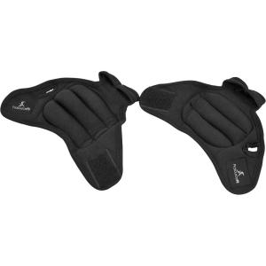 imageProsourceFit Weighted Gloves Pair of Heavy Duty 2 lb Neoprene for Sculpting and AerobicsBlack