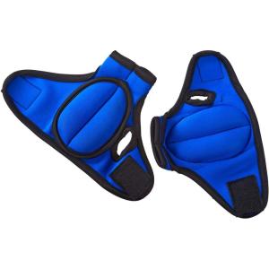 imageProsourceFit Weighted Gloves Pair of Heavy Duty 2 lb Neoprene for Sculpting and AerobicsBlue