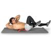 imageProsourceFit Abdominal AB Mat 15quot x 12quot High Density Core Trainer BlackRedBlackRed