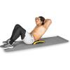 imageProsourceFit Abdominal AB Mat 15quot x 12quot High Density Core Trainer BlackRedBlackYellow