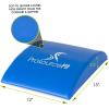 imageProsourceFit Abdominal AB Mat 15quot x 12quot High Density Core Trainer BlackRedBlue