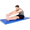 imageProsourceFit BiFold Folding Thick Exercise Mat 6x2 with Carrying Handles for MMA Gymnastics Core Workouts BlueBlue