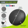 imageProsourceFit Core Balance Disc Trainer 14 Diameter with Pump for Improving Posture Fitness StabilityBlack