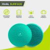 imageProsourceFit Core Balance Disc Trainer 14 Diameter with Pump for Improving Posture Fitness StabilityGreen