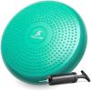 imageProsourceFit Core Balance Disc Trainer 14 Diameter with Pump for Improving Posture Fitness StabilityGreen