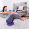 imageProsourceFit Core Balance Disc Trainer 14 Diameter with Pump for Improving Posture Fitness StabilityPurple