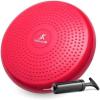 imageProsourceFit Core Balance Disc Trainer 14 Diameter with Pump for Improving Posture Fitness StabilityRed