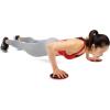imageProsourceFit Core Sliding Exercise Discs DualSided Sliders for Use on Any Surface at Home or Gym for FullBody Workouts Set of 2Red