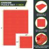 imageProsourceFit Exercise Puzzle Mat 1in Checkered EVA Foam Floor Tiles w NonSlip Texture Gym Mat w Interlocking Foam Tiles for Adjustable Surface Shock Absorbing Waterproof Gym Flooring BlueRed  1 Inch  6 Tiles  24 Sq Ft