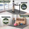 imageProsourceFit Exercise Puzzle Mat 1in Checkered EVA Foam Floor Tiles w NonSlip Texture Gym Mat w Interlocking Foam Tiles for Adjustable Surface Shock Absorbing Waterproof Gym Flooring BlueGrey  12 Inch  6 Tiles  24 Sq Ft