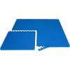 imageProsourceFit Extra Thick Puzzle Exercise Mat  EVA Foam Interlocking Tiles for Protective Cushioned Workout Flooring for Home and Gym Equipment Black  34 inch  24 Sq Ft  6 TilesBlue  1 Inch  24 Sq Ft  6 Tiles