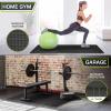 imageProsourceFit Extra Thick Puzzle Exercise Mat  EVA Foam Interlocking Tiles for Protective Cushioned Workout Flooring for Home and Gym Equipment Black  34 inch  24 Sq Ft  6 TilesBlack  34 Inch  24 Sq Ft  6 Tiles