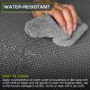 imageProsourceFit Extra Thick Puzzle Exercise Mat  EVA Foam Interlocking Tiles for Protective Cushioned Workout Flooring for Home and Gym Equipment Black  34 inch  24 Sq Ft  6 TilesGrey  1 Inch  24 Sq Ft  6 Tiles