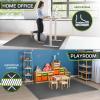 imageProsourceFit Extra Thick Puzzle Exercise Mat  EVA Foam Interlocking Tiles for Protective Cushioned Workout Flooring for Home and Gym Equipment Black  34 inch  24 Sq Ft  6 TilesGrey  34 Inch  24 Sq Ft  6 Tiles
