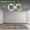 imageProsourceFit Extra Thick Puzzle Exercise Mat  EVA Foam Interlocking Tiles for Protective Cushioned Workout Flooring for Home and Gym Equipment Black  34 inch  24 Sq Ft  6 TilesGrey  1 Inch  72 Sq Ft  18 Tiles