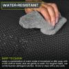 imageProsourceFit Extra Thick Puzzle Exercise Mat  EVA Foam Interlocking Tiles for Protective Cushioned Workout Flooring for Home and Gym Equipment Black  34 inch  24 Sq Ft  6 TilesBlack  34 Inch  96 Sq Ft  24 Tiles