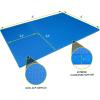 imageProsourceFit Extra Thick Puzzle Exercise Mat  EVA Foam Interlocking Tiles for Protective Cushioned Workout Flooring for Home and Gym Equipment Black  34 inch  24 Sq Ft  6 TilesBlue  1 Inch  24 Sq Ft  6 Tiles