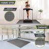 imageProsourceFit Extra Thick Puzzle Exercise Mat  EVA Foam Interlocking Tiles for Protective Cushioned Workout Flooring for Home and Gym Equipment Black  34 inch  24 Sq Ft  6 TilesGrey  1 Inch  24 Sq Ft  6 Tiles