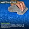 imageProsourceFit Extra Thick Puzzle Exercise Mat  EVA Foam Interlocking Tiles for Protective Cushioned Workout Flooring for Home and Gym Equipment Black  34 inch  24 Sq Ft  6 TilesBlue  1 Inch  72 Sq Ft  18 Tiles