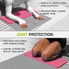 imageProsourceFit Extra Thick Yoga Knee Pad and Elbow Cushion 15mm 58 Fits Standard Mats for Pain Free Joints in Yoga Pilates Floor WorkoutsPink