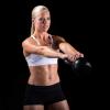 imageProsourceFit Fit Solid Cast Iron Kettlebells Weights for Full Body Workout10Pound