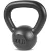 imageProsourceFit Fit Solid Cast Iron Kettlebells Weights for Full Body Workout10Pound