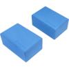 imageProsourceFit Foam Yoga Blocks High Density EVA Yoga Bricks 4x 6 x 9 Set of 2Blue