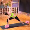 imageProsourceFit Foam Yoga Blocks High Density EVA Yoga Bricks 4x 6 x 9 Set of 2Pink