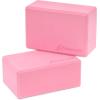 imageProsourceFit Foam Yoga Blocks High Density EVA Yoga Bricks 4x 6 x 9 Set of 2Pink