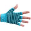 imageProsourceFit Grippy Yoga Gloves Yoga Hand Grips with Firm Fingerless Design One Size Fits All Yoga Gloves with Grips for Women and Men AquaAqua