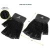 imageProsourceFit Grippy Yoga Gloves Yoga Hand Grips with Firm Fingerless Design One Size Fits All Yoga Gloves with Grips for Women and Men AquaBlack