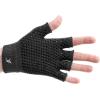 imageProsourceFit Grippy Yoga Gloves Yoga Hand Grips with Firm Fingerless Design One Size Fits All Yoga Gloves with Grips for Women and Men AquaBlack