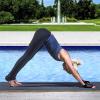 imageProsourceFit Grippy Yoga Gloves Yoga Hand Grips with Firm Fingerless Design One Size Fits All Yoga Gloves with Grips for Women and Men AquaBlack