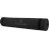 imageProsourceFit Original Yoga Exercise Mat  6mm Thick for Comfort and Stability with Carrying Straps Non Slip Multiple ColorsBlack