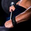 imageProsourceFit Pair of Weight Lifting Straps for Men and Women Adjustable Cotton Straps for Improved Grip BeigeBlack