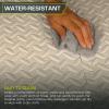 imageProsourceFit Puzzle Exercise Mat  in EVA Interlocking Foam Floor Tiles for Home Gym Mat for Home Workout Equipment Floor Padding for KidsBeige  12 Inch  24 Sq Ft  6 Tiles