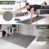 imageProsourceFit Puzzle Exercise Mat  in EVA Interlocking Foam Floor Tiles for Home Gym Mat for Home Workout Equipment Floor Padding for KidsGrey  12 Inch  48 Sq Ft  12 Tiles