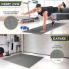 imageProsourceFit Puzzle Exercise Mat  in EVA Interlocking Foam Floor Tiles for Home Gym Mat for Home Workout Equipment Floor Padding for KidsGrey  12 Inch  24 Sq Ft  6 Tiles