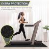 imageProsourceFit Rubber Top Exercise Puzzle Mat inch 48 SQFT 12 Tiles EVA Foam Interlocking Tiles for Home Gym Protective Flooring for Equipment and Workouts GreyGrey  34 Inch  24 Sq Ft  6 Tiles