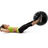 imageProsourceFit Stability Exercise Ball with Foot Pump Black 55 65 75 cm AntiBurst up to 2000 lb for Fitness Pilates Balance and Yoga