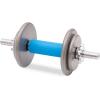 imageProsourceFit Thick Grips for Dumbbell and Barbell 19in Axle Bar Adapter for Weightlifting and Strength Training BlackBlue
