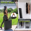 imageProsourceFit TriFold Folding Exercise Mat  PinkBlack