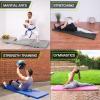 imageProsourceFit TriFold Folding Exercise Mat  PinkBlack