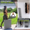 imageProsourceFit TriFold Folding Exercise Mat  PinkGrey