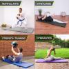 imageProsourceFit TriFold Folding Exercise Mat  PinkPurple