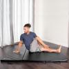 imageProsourceFit TriFold Folding Thick Exercise Mat 6x4 with Carrying Handles for Tumbling Martial Arts Gymnastics Stretching Core WorkoutsBlack