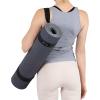 imageProsourceFit Yoga Mat Carrying Sling Easy Adjustable Carry Strap 60 Long Cotton 5 Colors to Choose FromBlack