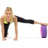 imageProsourceFit Yoga Wheel Prop 12 for Improving Yoga Poses Backbends Flexibility Balance Stretching RelaxationPurplePink